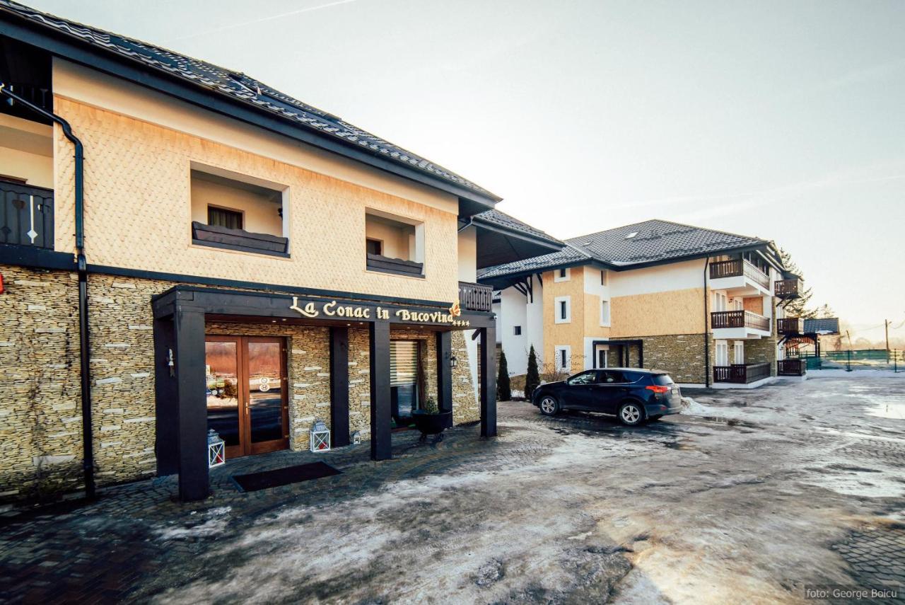 Hotel La Conac In Bucovina Gura Humorului Exterior foto